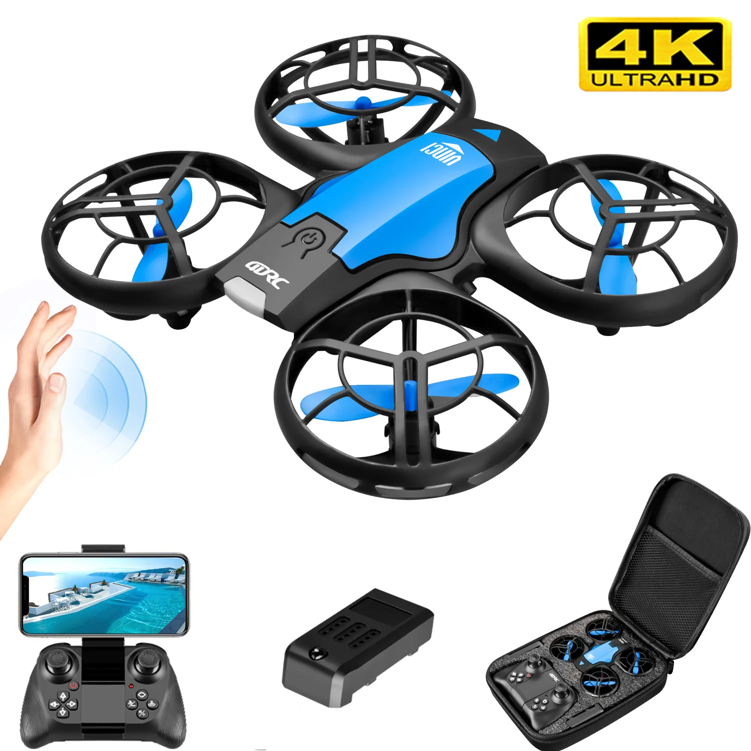 V8 New Mini Drone 4K Professio - Drone Battery Box review and price